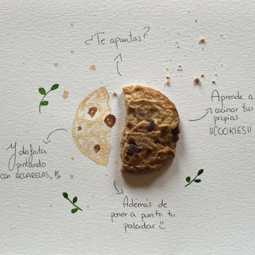 Acuarelas & Cookies // Domingo 18 octubre - 10:00 h.